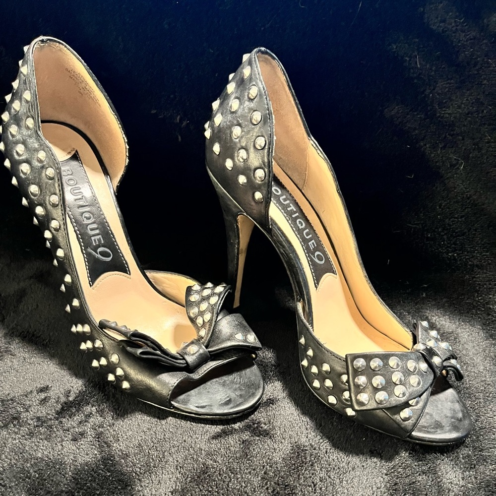 Boutique 9 Studded Bow Stilettos